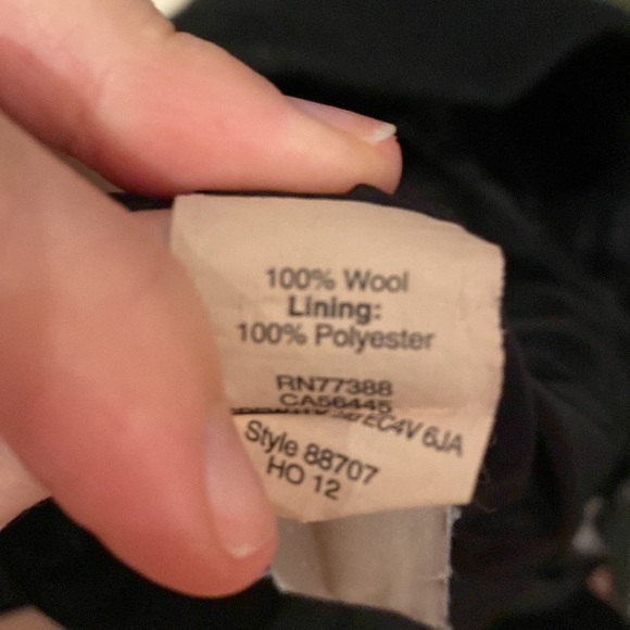 Black J.Crew wool No 2 pencil skirt - Picture 4 of 4